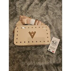 Valentino‎ Orlandi Taupe Camera Crossbody Shoulder Bag NWT - MSRP 280.00